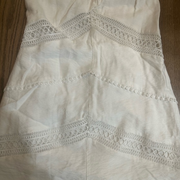 NWT Lush White Mini Dress-Size Medium - Picture 7 of 7